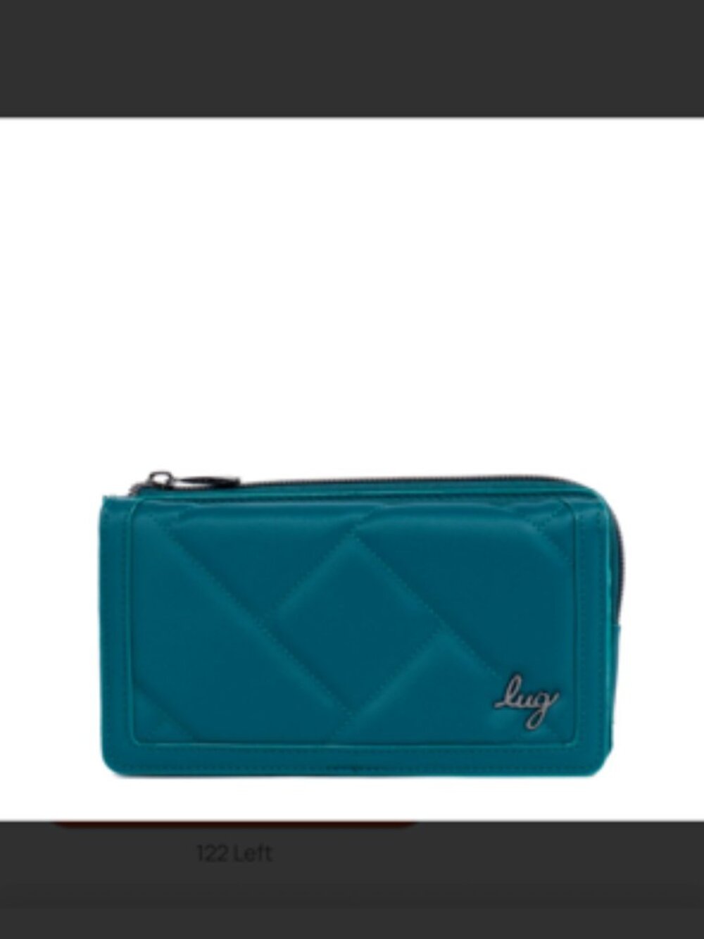LUG - Surrey Satin Luxe VL RFID Wallet in Teal